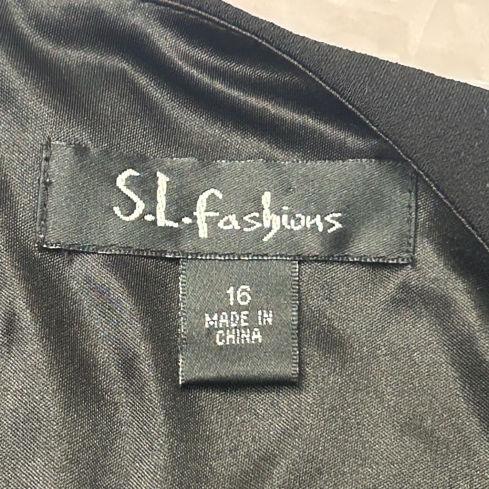 S.L. FASHIONS DRESS - Picture 10 of 14